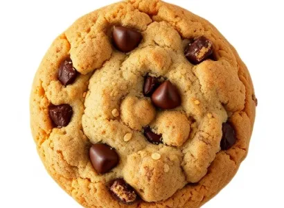 Cookies au grain de lin et au chocolat