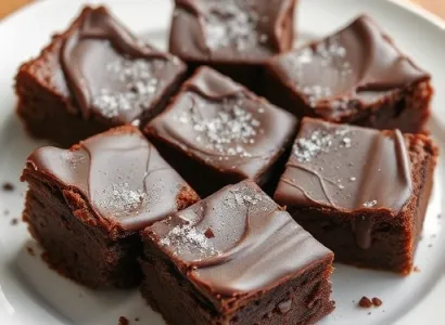 Brownies au sirop de cacao