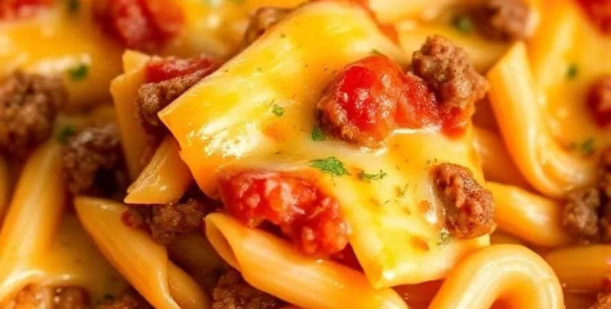 Pâtes Tex-Mex au fromage