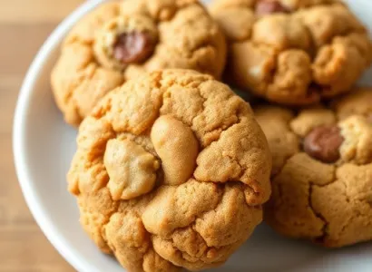 Biscuits au beurre de noisettes
