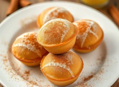 Petits beignets au cinnamon