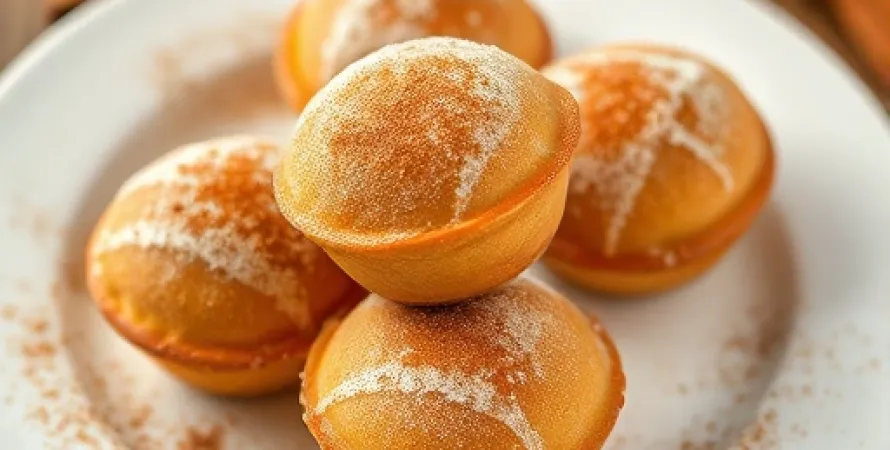 Petits beignets au cinnamon