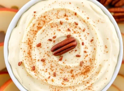 Dip aux pommes et noix de pecan