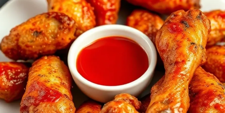 Ailes de poulet épicées