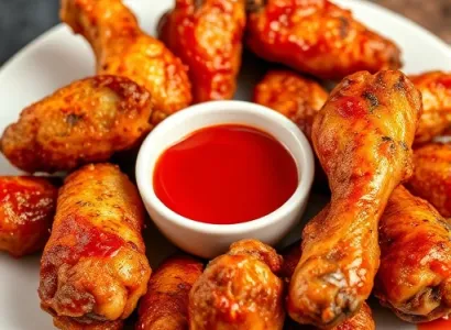 Ailes de poulet épicées