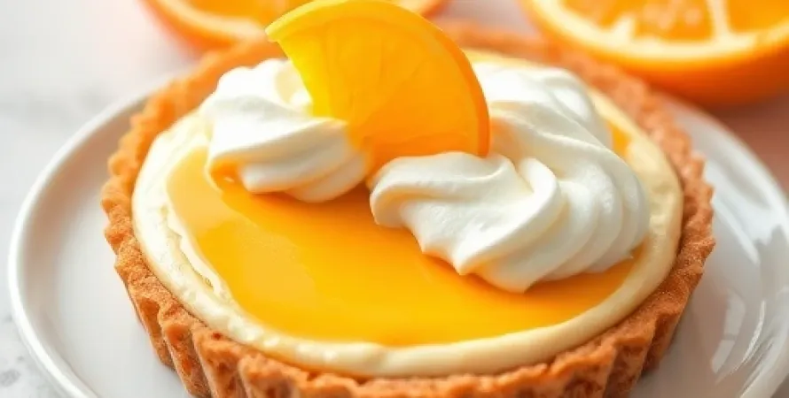 Tarte à l'orange