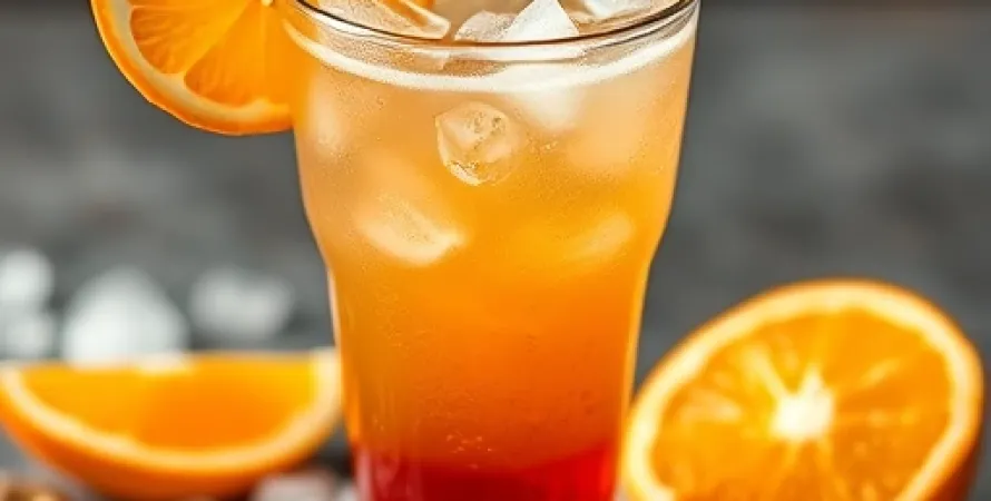 Orange Brandy Cooler