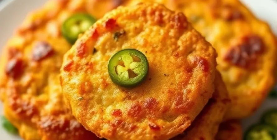 Galettes de pommes de terre épicées