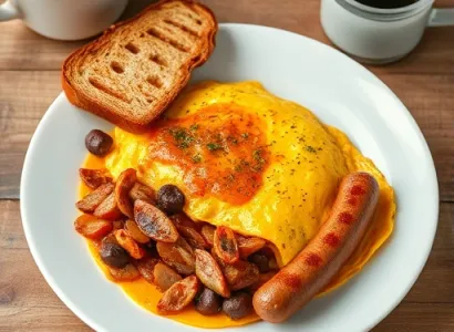 Omelette épicée