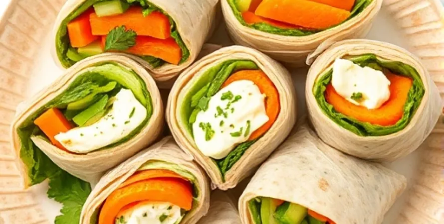 Rouleaux de légumes