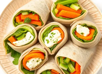 Rouleaux de légumes