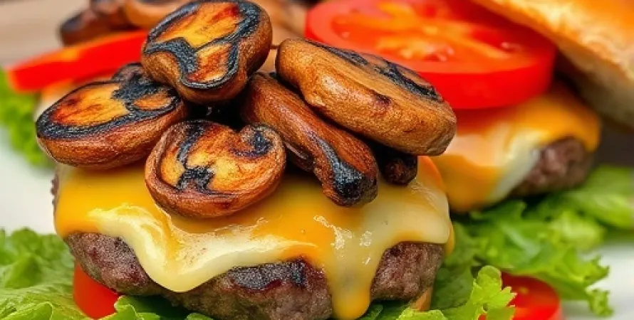 Hamburgers au Barbecue