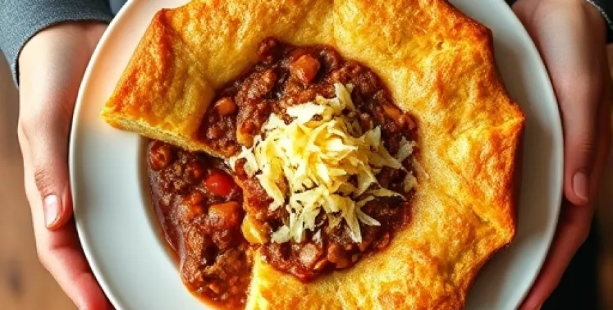 Bake de chili au cornbread