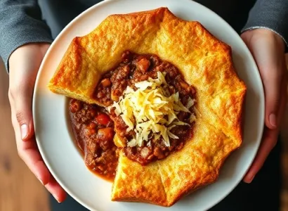Bake de chili au cornbread