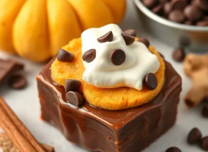 Billet au potiron et chocolat