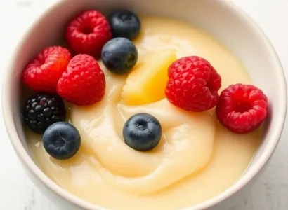 Pouding d'ananas diététique