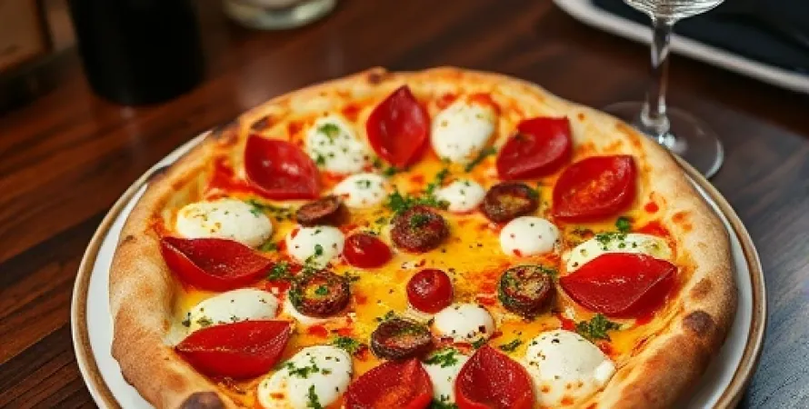 Pizza Auberge Chorizo Fromage de Chèvre