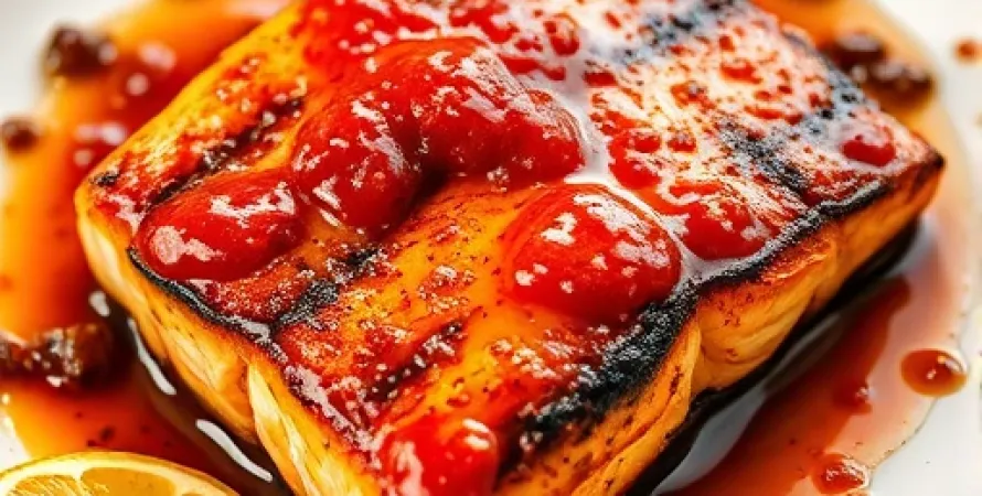 Saumon au barbecue