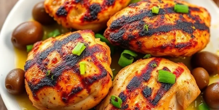 Cuisses de poulet marocaines