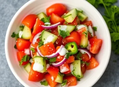 Salsa de concombre frais