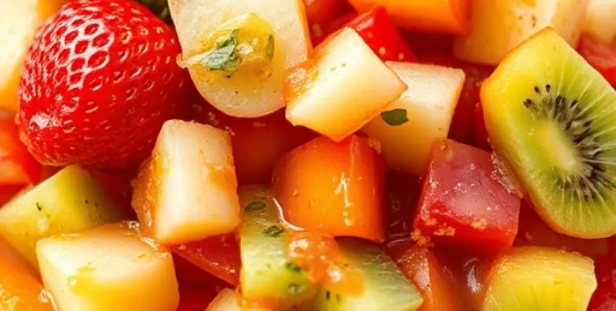 Salsa de pommes et fruits