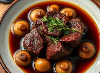 Daube de boeuf au porcini