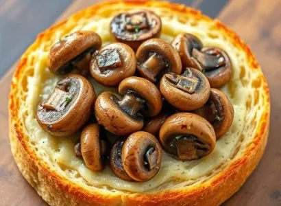 Tartines aux champignons