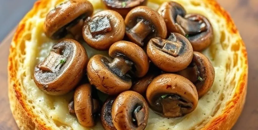 Tartines aux champignons