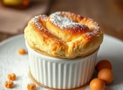 Soufflé à l'amaretto