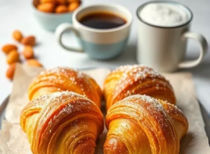 Croissants aux amandes