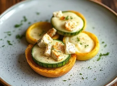 Pâtes aux courgettes et fromage de chèvre