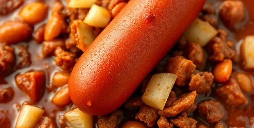 Chili boeuf pour hot dogs