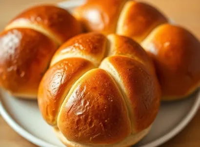 Buns au lait et au beurre