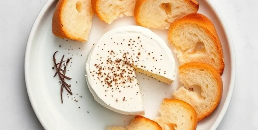 Fromage de chèvre poivré