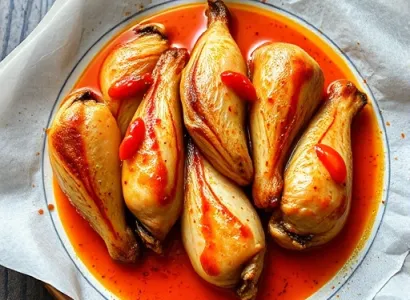 Ailes de poulet au piquant