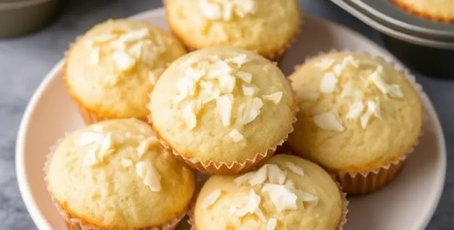 Muffins à la crème de coco