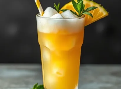Cocktail aux herbes