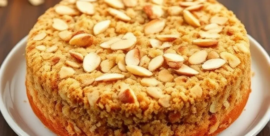 Gâteau aux amandes croustillant