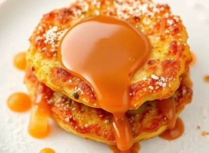 Fritures de pommes de terre et pommes