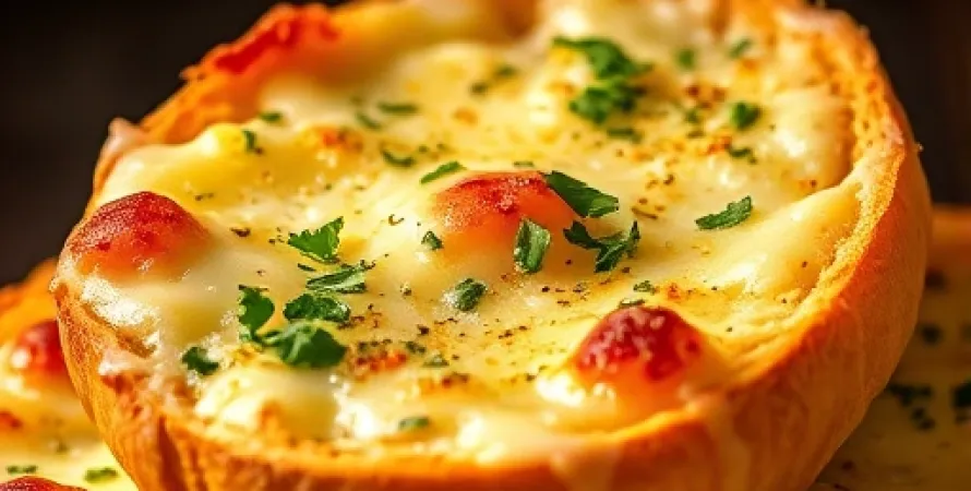 Pain au fromage et ail