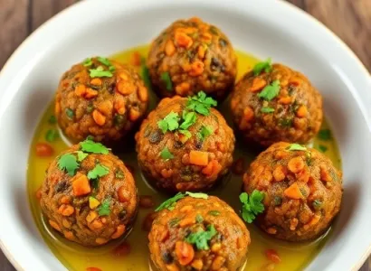 Boulettes de lentilles aux carottes