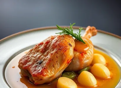 Poulet au miel et au gingembre