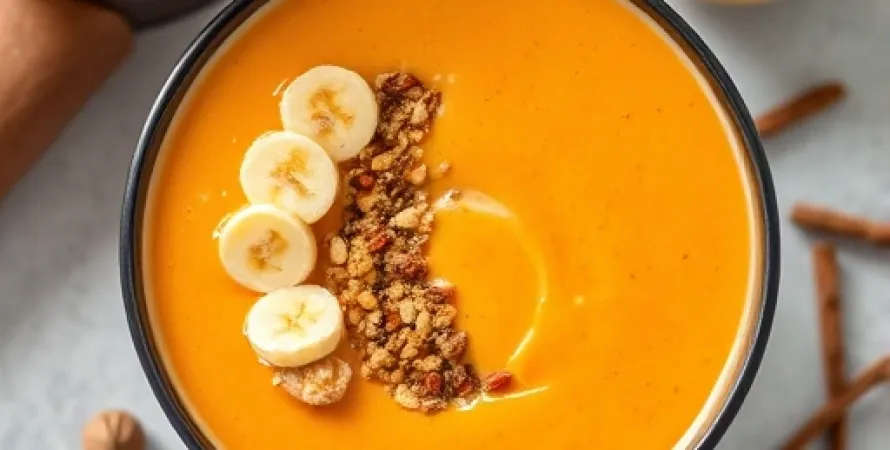 Smoothie aux patates douces et au cardamome