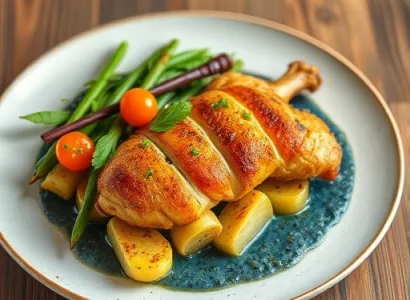 Ailes de chou-fleur au poulet piquant