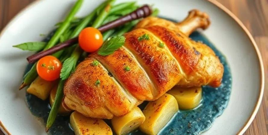 Ailes de chou-fleur au poulet piquant