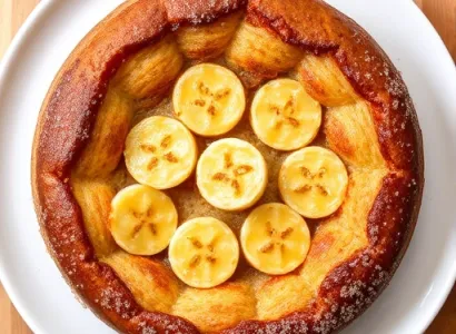 Pain aux bananes et au chou-fleur