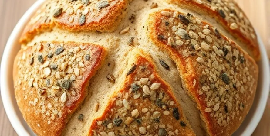 Pain aux herbes sain