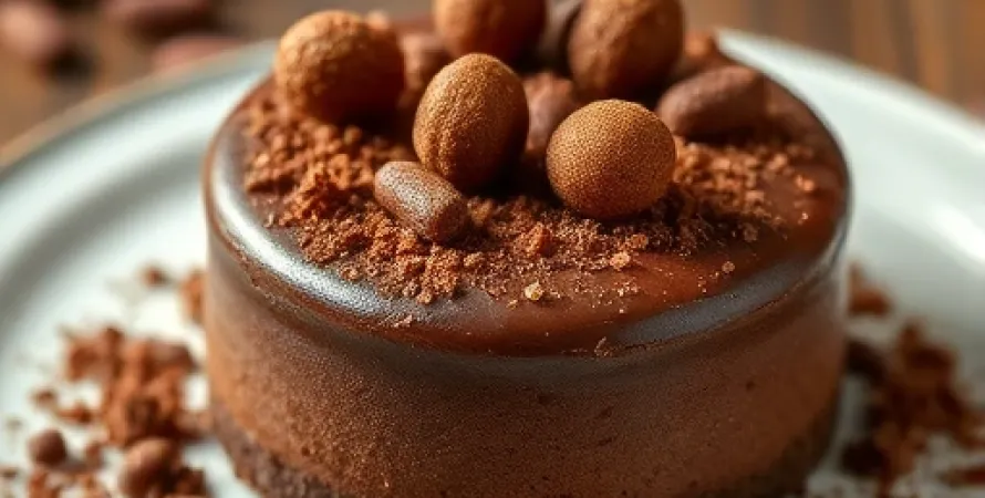 Gâteau au cacao et noisettes