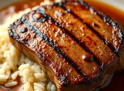 Steak au Riz