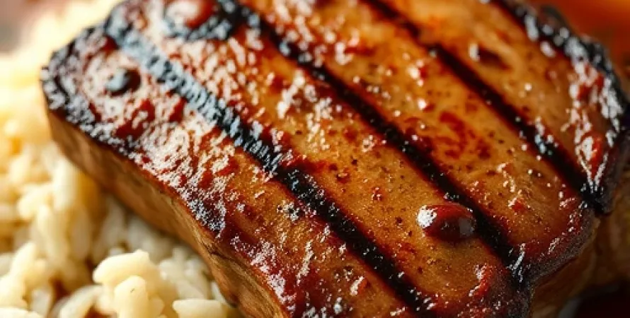 Steak au Riz